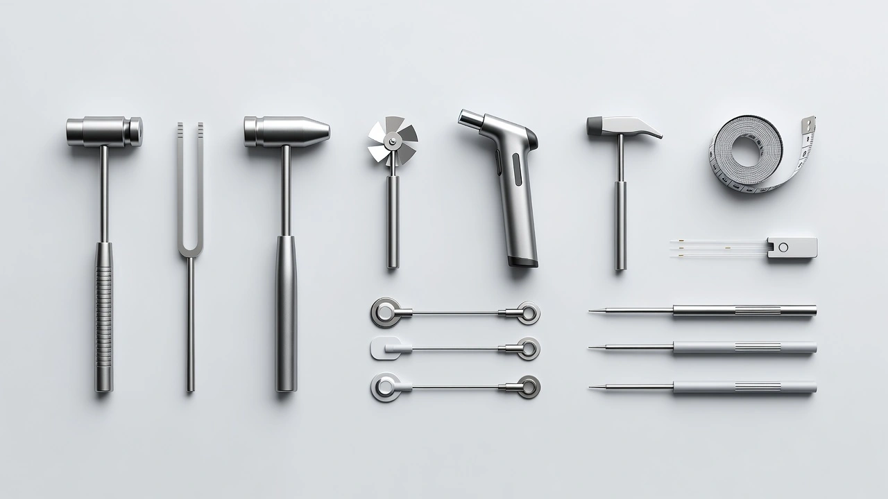 List The Common Neurology Instruments Used in Hospitals
