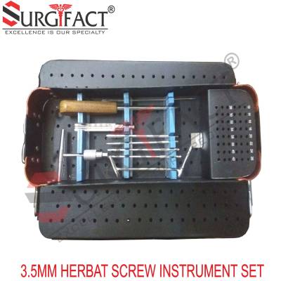 3.5mm Herbat Screw Instrument Set - Orthopedic Instrument Set in Bareilly