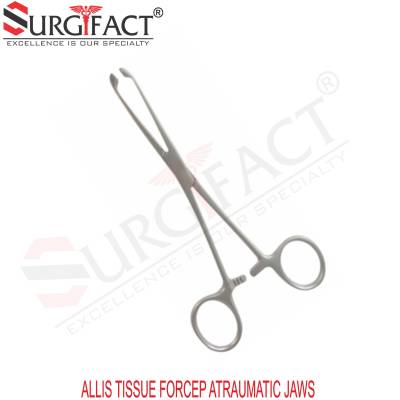 Allis Tissue Forcep Atraumatic Jaws - General Surgery Instruments