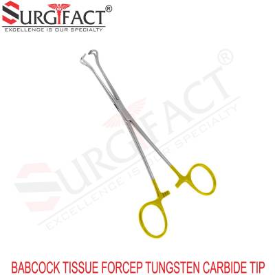 Babcock Tissue Forcep Tungsten Carbide Tip - General Surgery Instruments