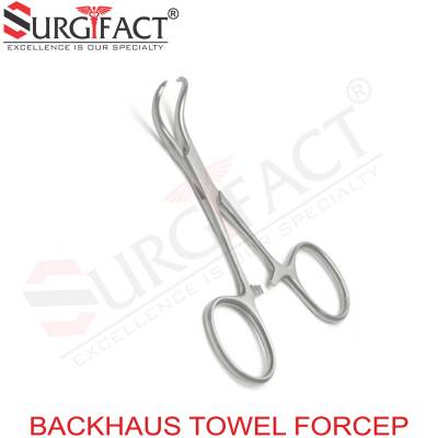 Backhaus Towel Forcep - General Surgery Instruments