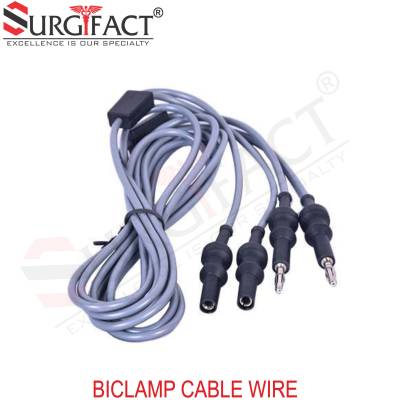 Biclamp Cable Wire - Electrosurgery Instruments