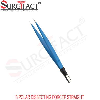 Bipolar Dissecting Forcep Straight - Electrosurgery Instruments