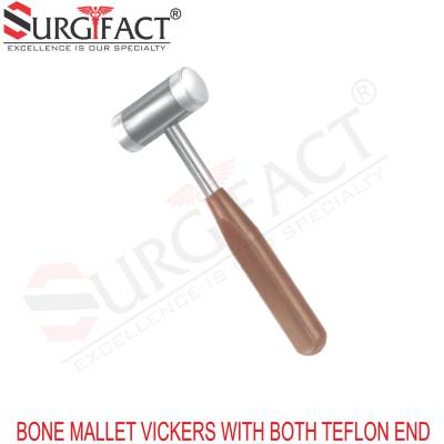 Bone Mallet Vickers With Both Teflon End - Orthopaedic Instruments in Kolhapur