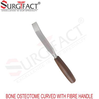 Bone Osteotome Curved With Fibre Handle - Orthopaedic Instruments in Kolhapur