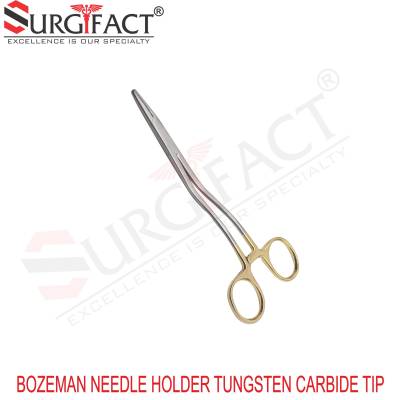 Bozeman Needle Holder Tungsten Carbide Tip - General Surgery Instruments