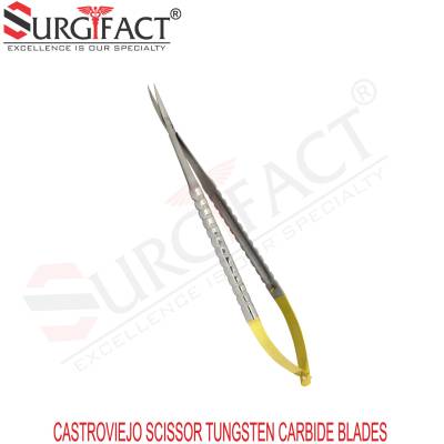 Castroviejo Scissor Tungsten Carbide Blades - General Surgery Instruments