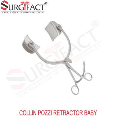 Collin Pozzi Retractor Baby - General Surgery Instruments