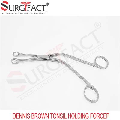 Dennis Brown Tonsil Holding Forcep - ENT Instruments