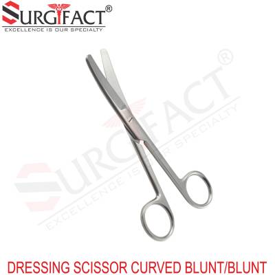 Dressing Scissor Curved Bluntblunt - General Surgery Instruments
