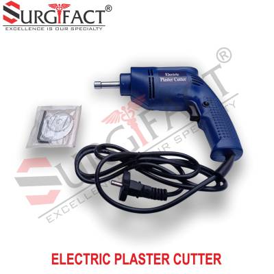 Electric Plaster Cutter RL01, 300W, Copper Armature, Regulator for Speed Control, Set of 2 Stainless Steel Blades - Orthopaedic Instruments in Kolhapur
