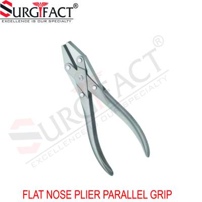 Flat Nose Plier Parallel Grip - Orthopaedic Instruments in Kolhapur