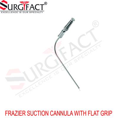 Frazier Suction Cannula With Round Grip - General Surgery Instruments