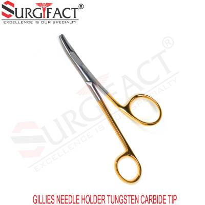 Gillies Needle Holder Tungsten Carbide Tip - General Surgery Instruments