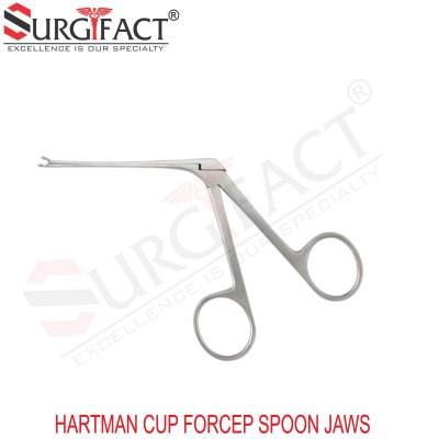 Hartman Cup Forcep Spoon Jaws - ENT Instruments