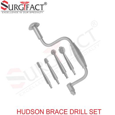 Hudson Brace Drill Set - Neurology Instruments