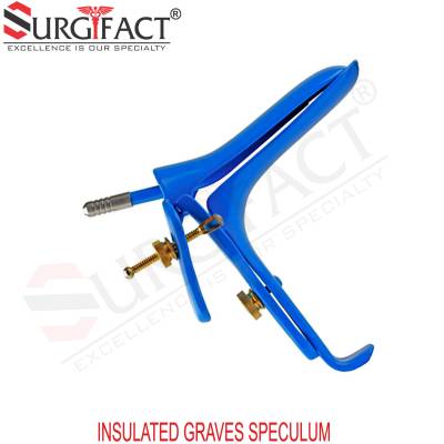 Insulated Graves Speculum - Electrosurgery Instruments