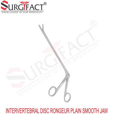 Intervertebral Disc Rongeur Plain Smooth Jaw - Orthopaedic Instruments in Kolhapur