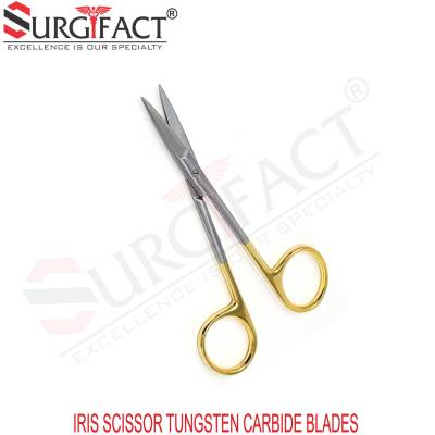 Iris Scissor Tungsten Carbide Blades - General Surgery Instruments
