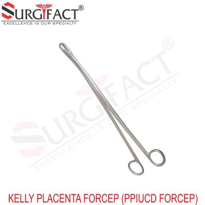 Kelly Placenta Forcep (PPIUCD Forcep) - Gynaecology Instruments