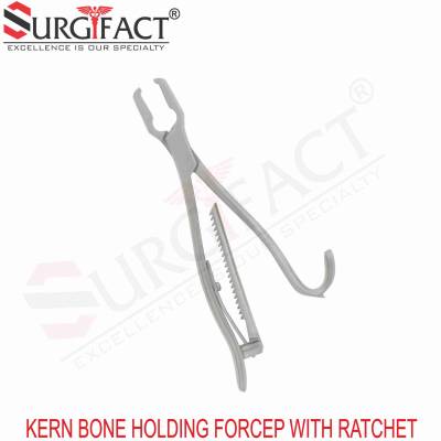 Kern Bone Holding Forcep With Ratchet - Orthopaedic Instruments in Kolhapur