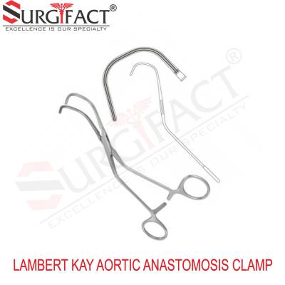 Lambert Kay Aortic Anastomosis Clamp - Vascular Instruments