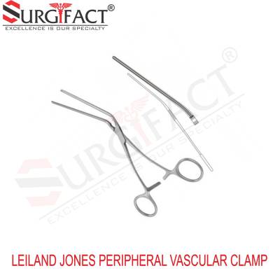 Leiland Jones Peripheral Vascular Clamp - Vascular Instruments