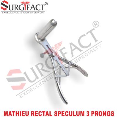Mathieu Rectal Speculum 3 Prongs - Surgical Instruments in Bareilly