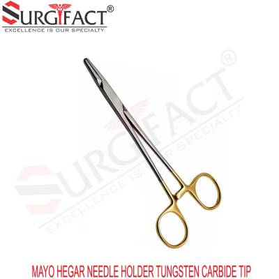 Mayo Hegar Needle Holder Tungsten Carbide Tip - General Surgery Instruments