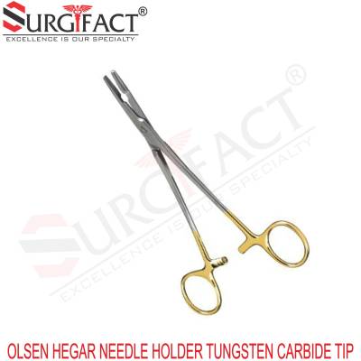 Olsen Hegar Needle Holder Tungsten Carbide Tip - General Surgery Instruments