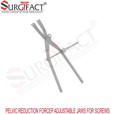 Pelvic Reduction Forcep Adjustable Jaws For Screws - Orthopaedic Instruments in Kolhapur