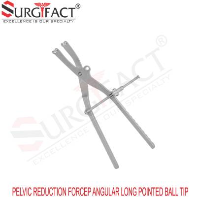 Pelvic Reduction Forcep Angular Long Pointed Ball Tip - Orthopaedic Instruments in Kolhapur