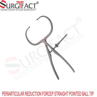 Periarticular Reduction Forcep Straight Pointed Ball Tip - Orthopaedic Instruments in Kolhapur