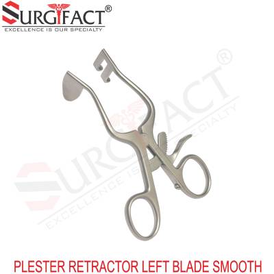 Plester Retractor Left Blade Smooth - General Surgery Instruments