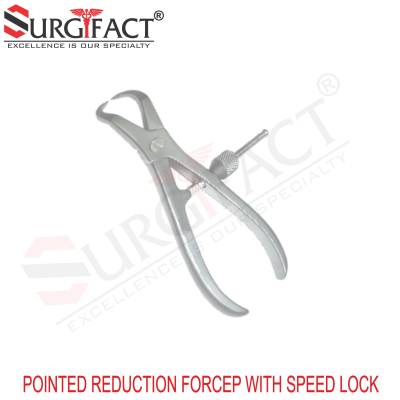 Pointed Reduction Forcep with Speed Lock - Orthopaedic Instruments in Kolhapur