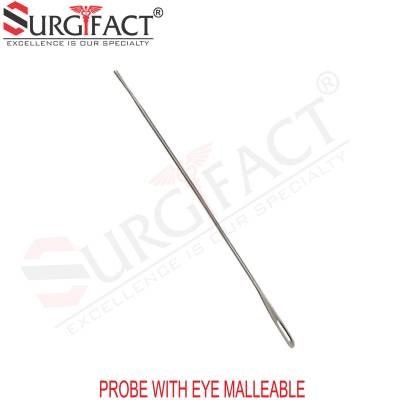 Probe With Eye Malleable - General Surgery Instruments