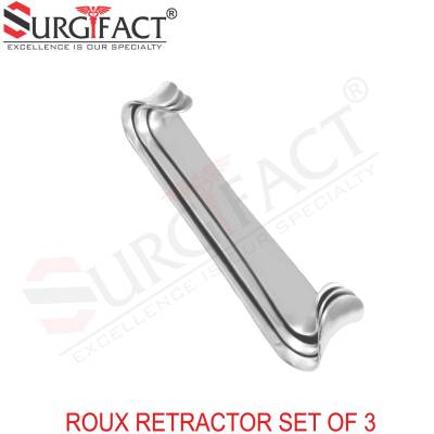 Roux Retractor Set Of 3 - General Surgery Instruments