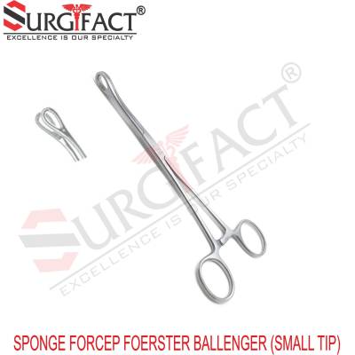 Sponge Forcep Foerster Ballenger (Small Tip) - General Surgery Instruments