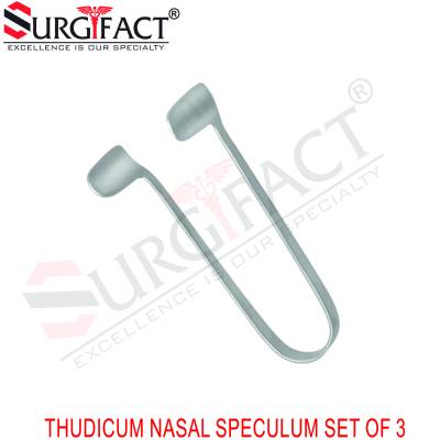 Thudicum Nasal Speculum Set Of 3 - ENT Instruments