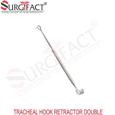 Tracheal Hook Retractor Double - General Surgery Instruments