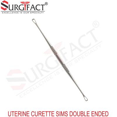 Uterine Curette Sims Double Ended - Gynaecology Instruments