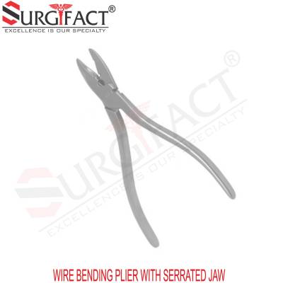 Wire Bending Plier With Serrated Jaw - Orthopaedic Instruments in Kolhapur