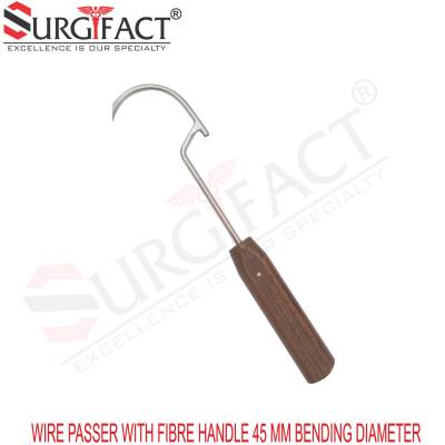 Wire Passer With Fibre Handle 45 Mm Bending Diameter - Orthopaedic Instruments in Kolhapur